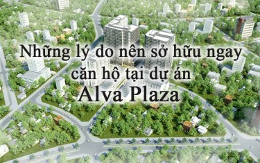 Những lý do nên sở hữu ngay căn hộ tại dự án Alva Plaza