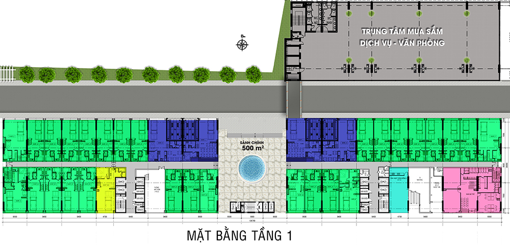 mat bang tang 1 dự án roxana plaza