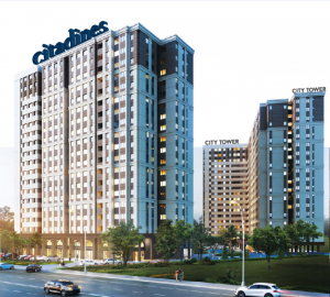 Mua căn hộ City Tower - Cam kết cho thuê lên đến 15 triệu