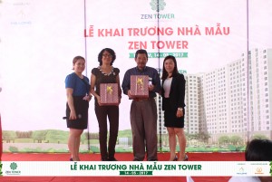 Hàng trăm khách hàng dự “ngày hội” khai trương căn hộ mẫu Zen Tower