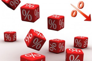 Mặt bằng lãi suất giảm mạnh, chỉ bằng 40% so với năm 2011