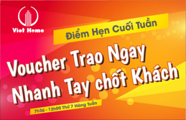 Điểm hẹn cuối tuần: Voucher trao tay - Nhanh tay chốt khách