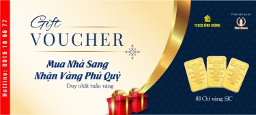 Duy nhất tuần vàng: Mua nhà sang - nhận vàng phú quý