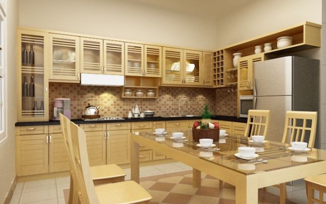 Những tủ bếp đơn giản nhưng khiến không gian bếp đẹp và sang đến không ngờ - Ảnh 3.